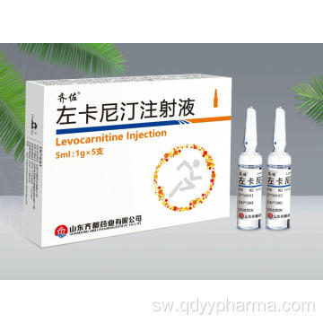 Sindano ya levocarnitine 5ml: 1g ndani ya nyumba